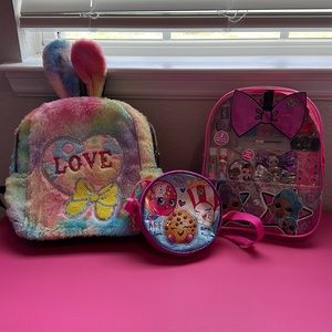 Girls backpack bundle
